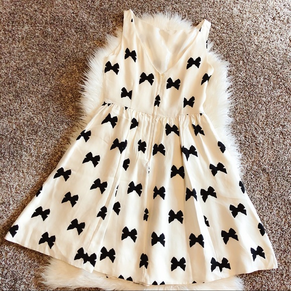 Kate Spade Carolyn Bow Print Dress - Picture 5 of 8